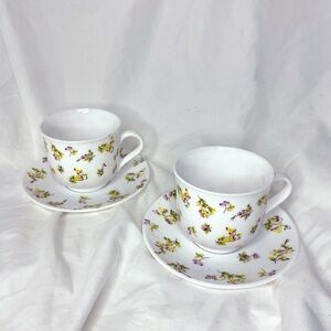 Martha Stewart Tea Cups and Saucers